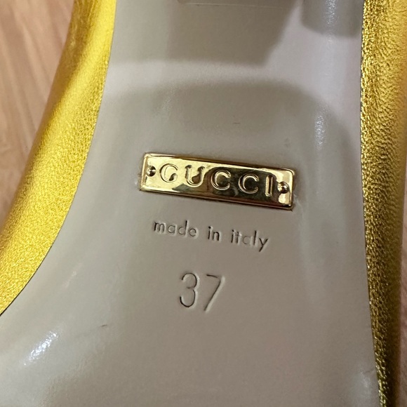 Gucci Metallic And Crystal Boots - Picture 7 of 11